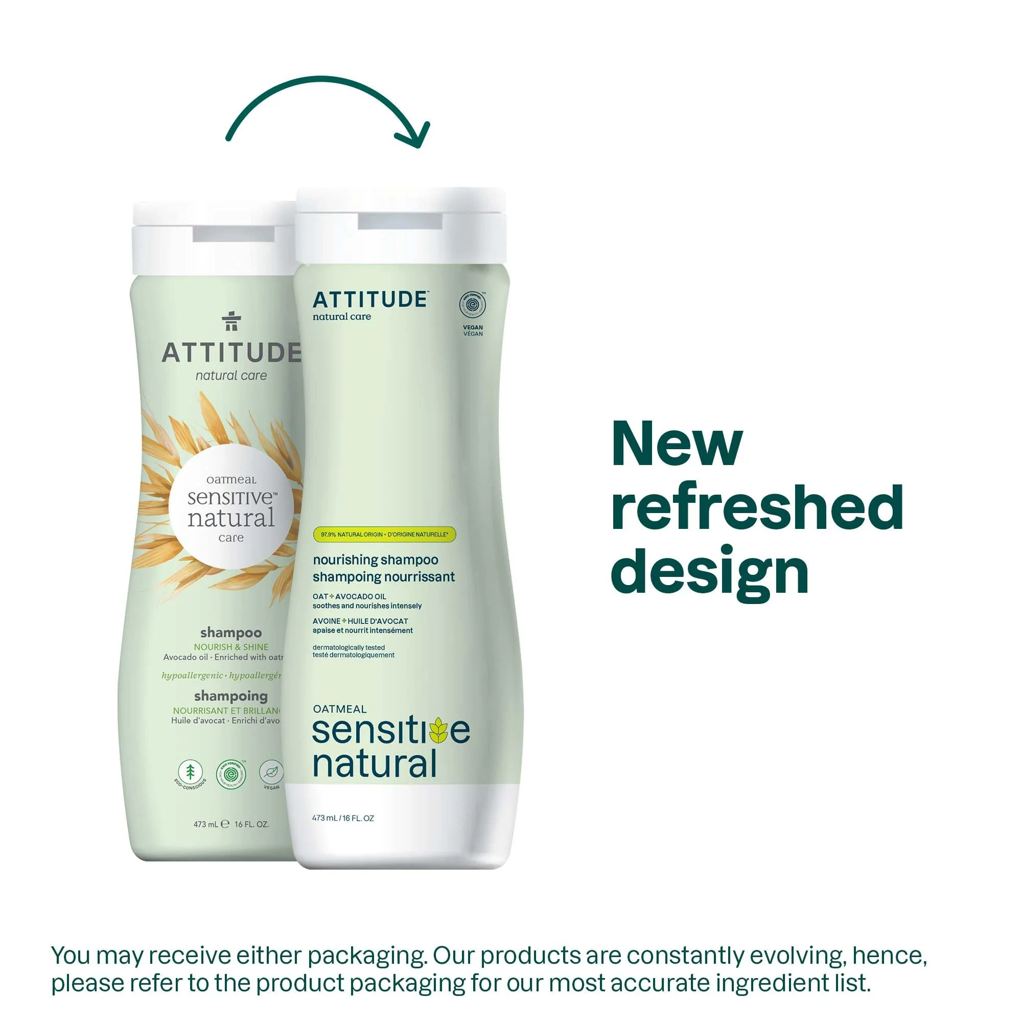 Attitude - Shower Gel - Soothing (473ml) - Image 4