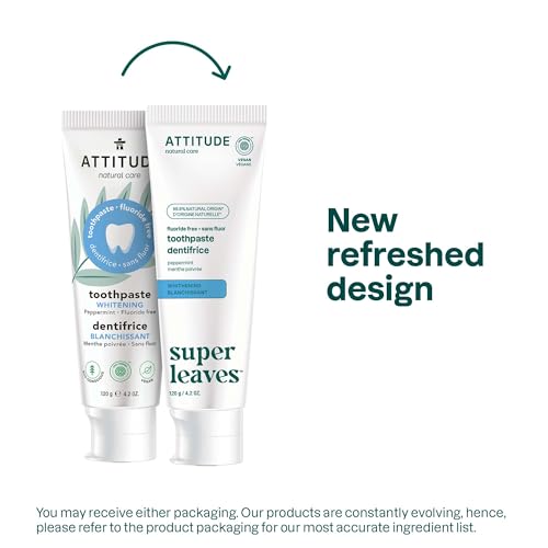 Attitude - Toothpaste Fluoride - Whitening (120g) - Image 5