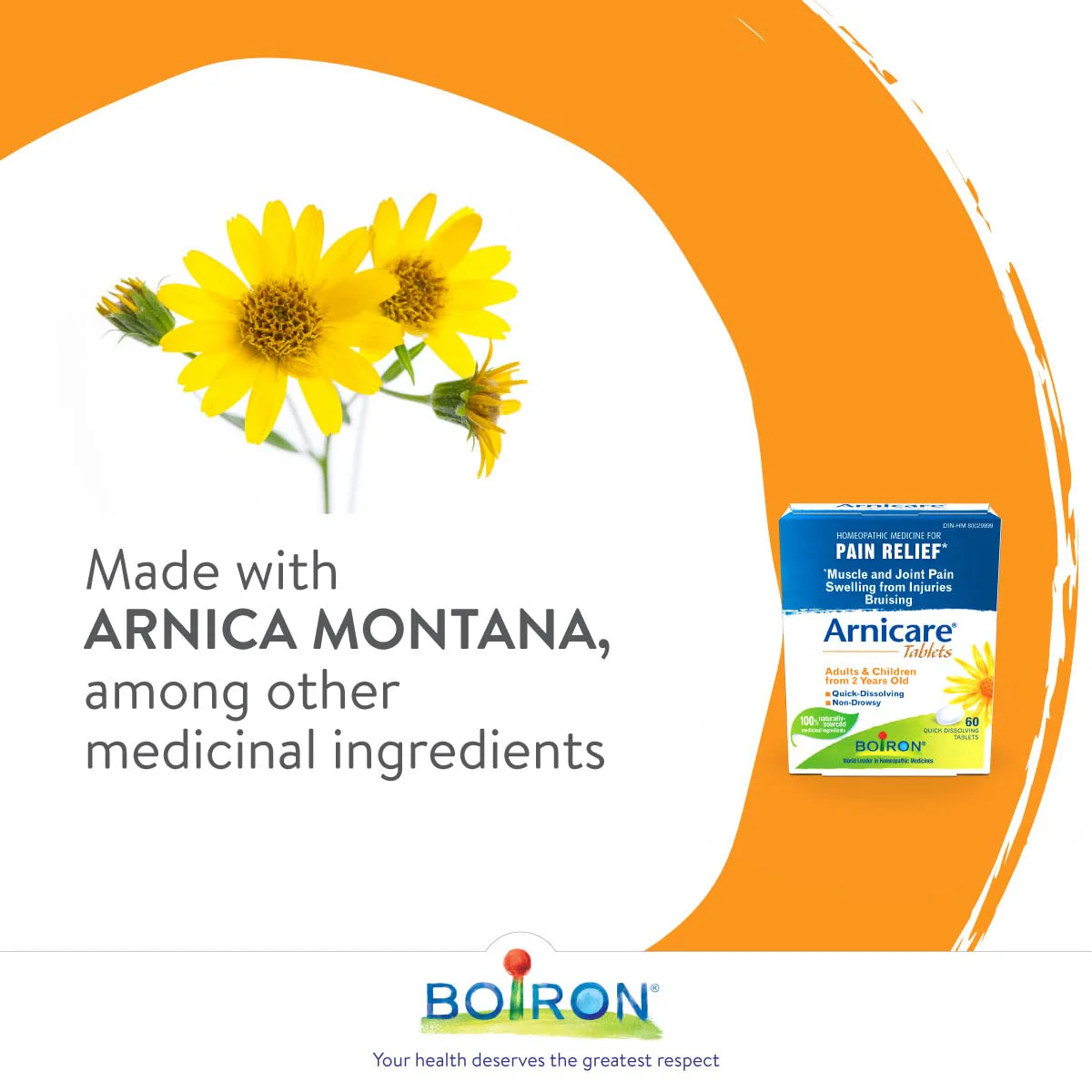 Boiron - Arnicare Tabs Muscle & Joint Pain (60tab) - Image 5