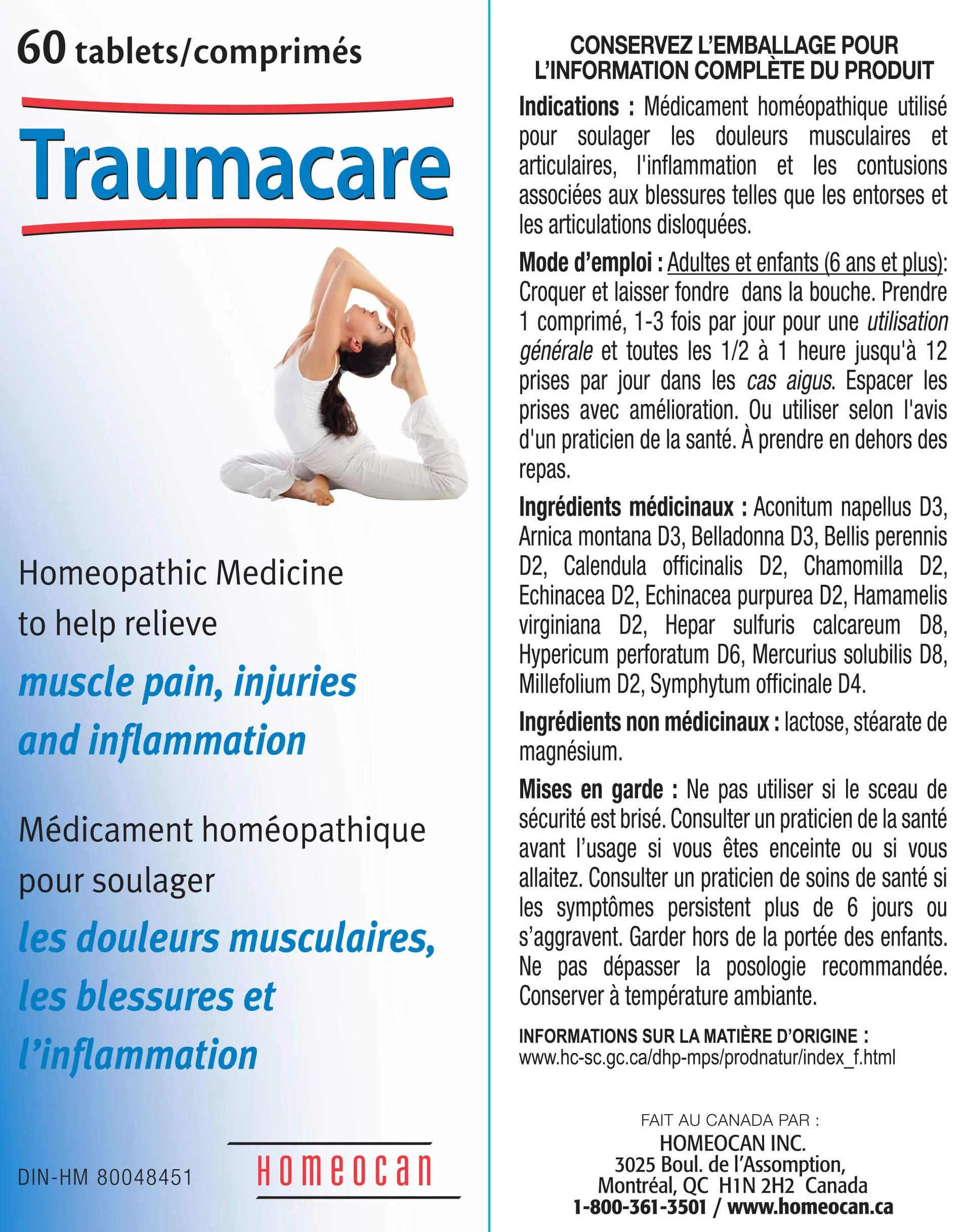 Homeocan - Traumacare Tablets (60tab) - Image 3