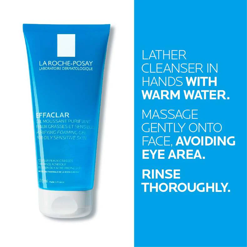 La Roche-Posay Effaclar Purifying Foaming Gel, 200ml - Image 5