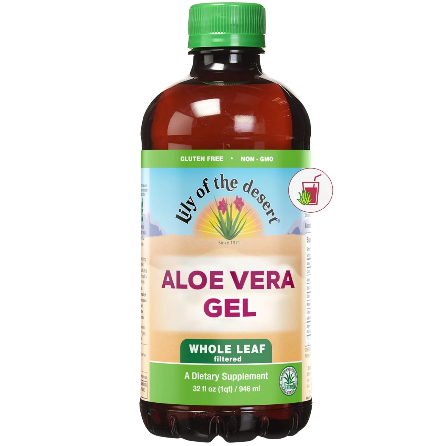 Lily Of The Desert - Aloe Vera Juice - Plastic (3.8L) - Image 3