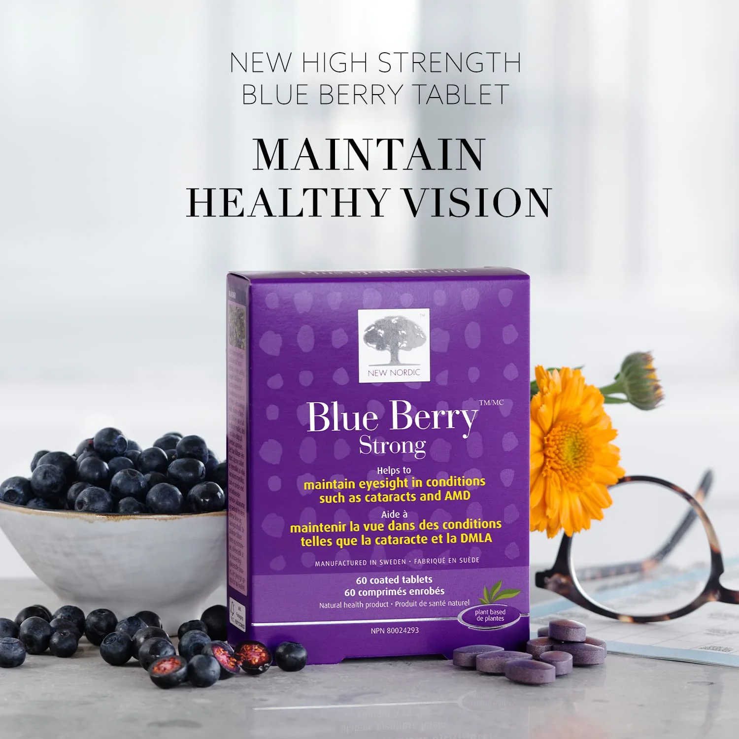 New Nordic - Blue Berry Strong (60tab) - Image 5