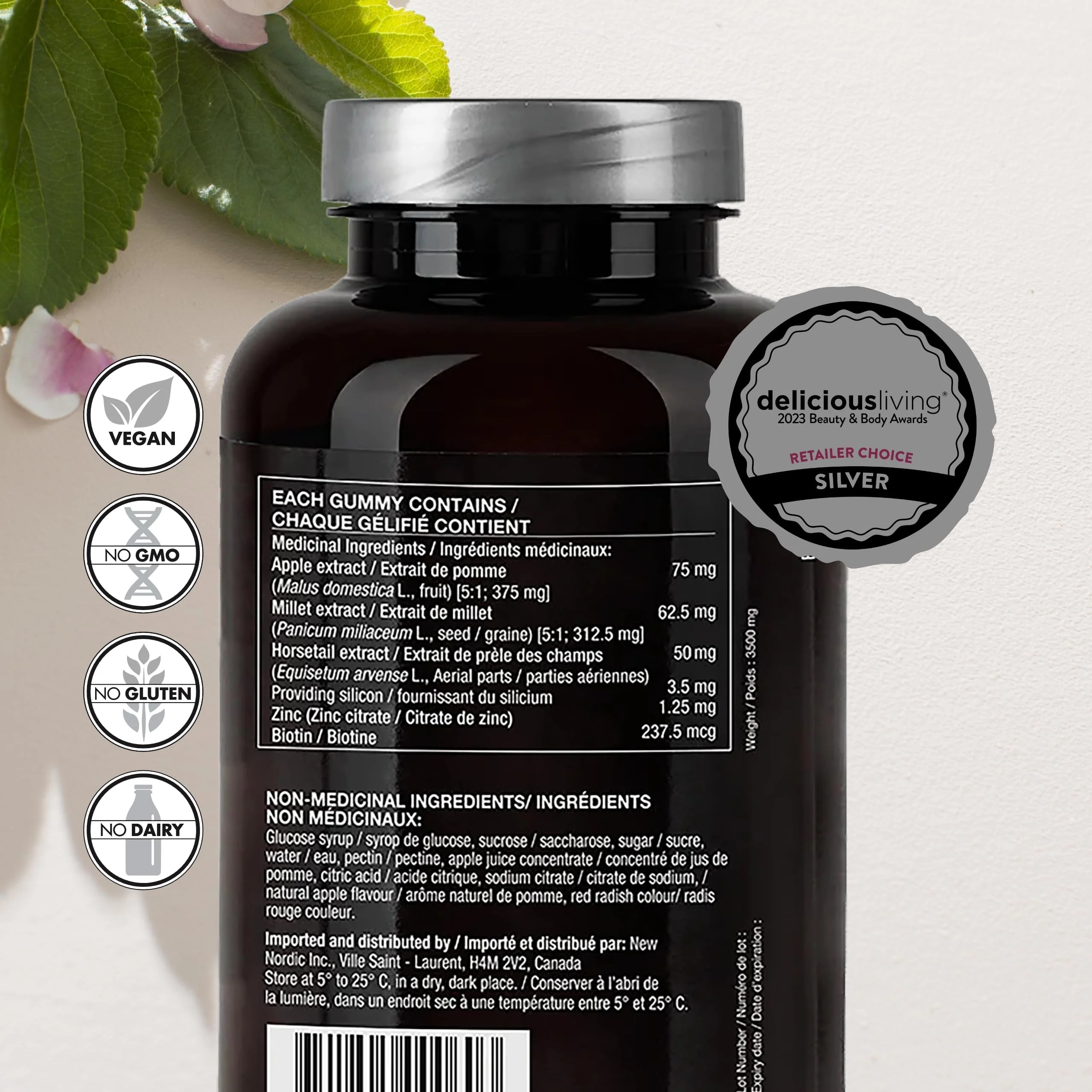 New Nordic - Hair Volume Gummies (60ct) - Image 3