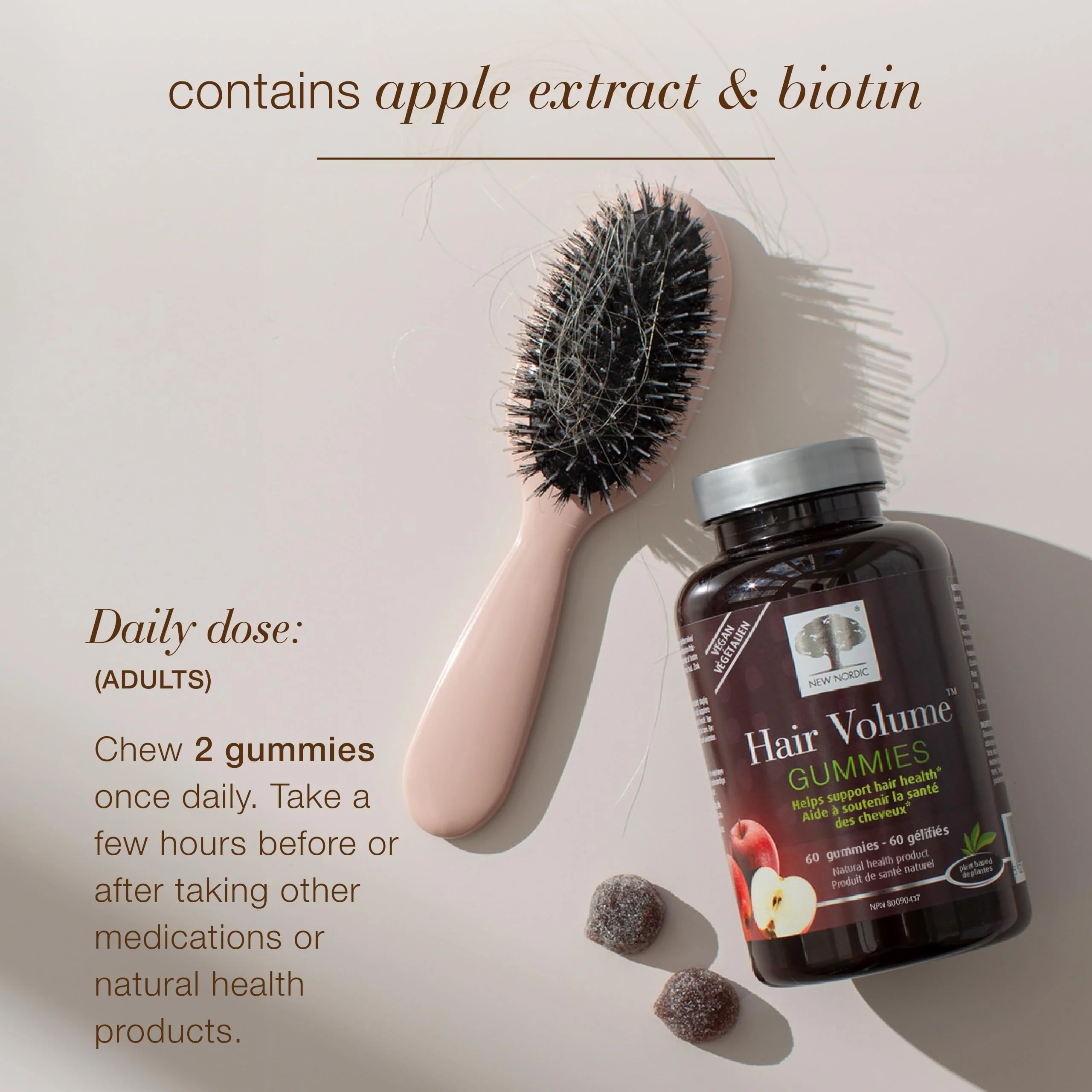 New Nordic - Hair Volume Gummies (60ct) - Image 5