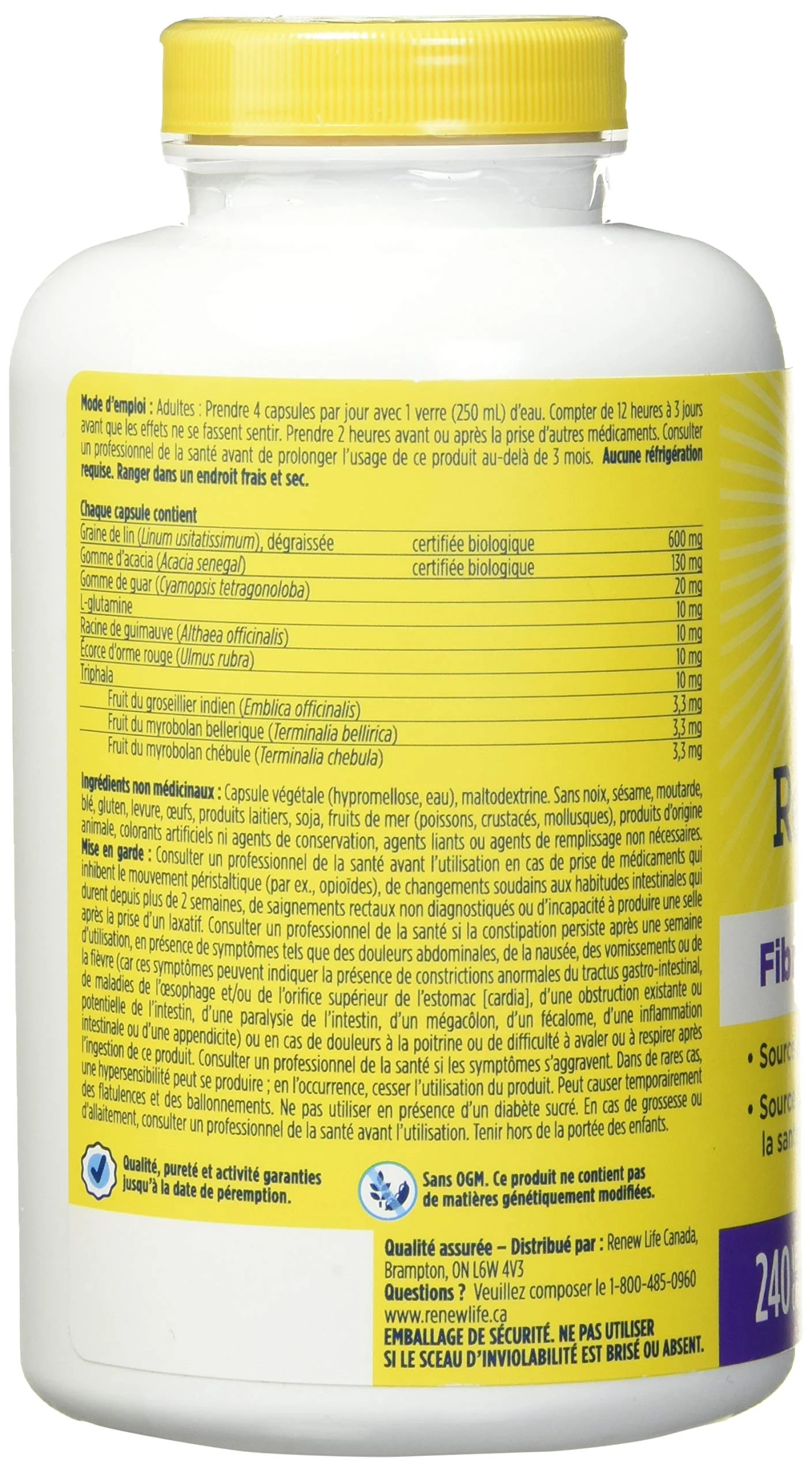 Renew Life - FibreSMART (120vcap) - Image 7