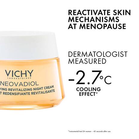 Vichy Neovadiol peri-menopause Redensifying Revitalizing Night Cream, 50ml - Image 4